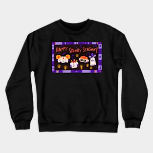 Happy spooky season from skulls Crewneck Sweatshirt